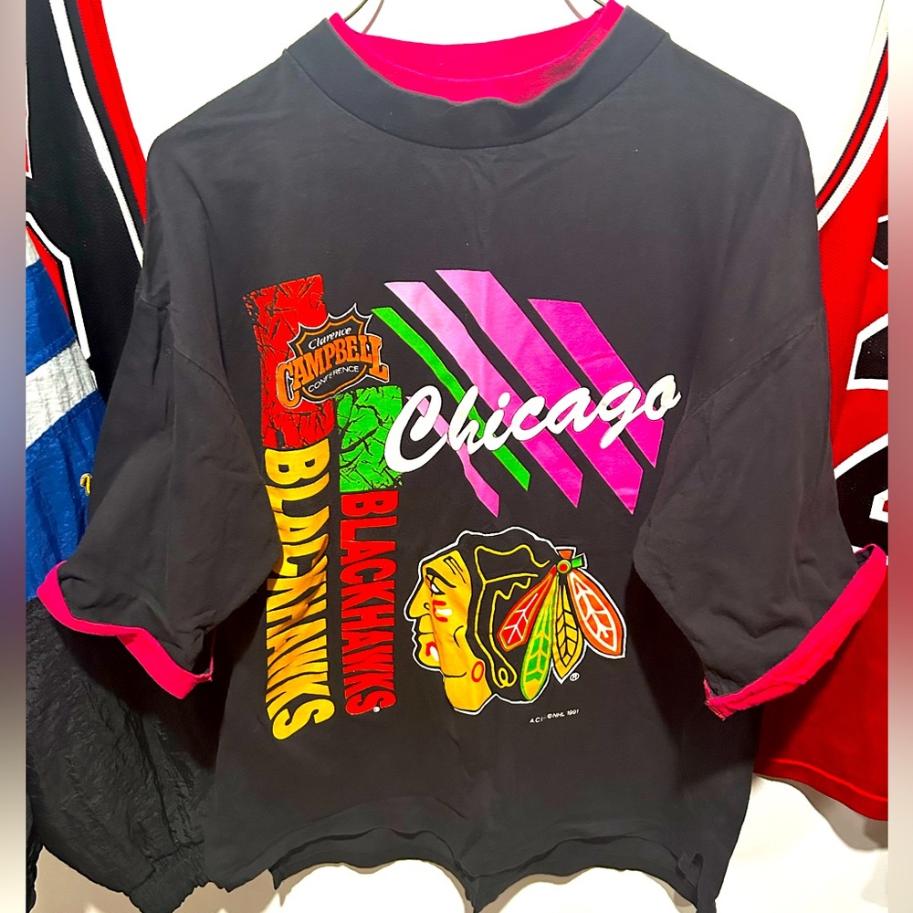 1991 Chicago Blackhawks shirt